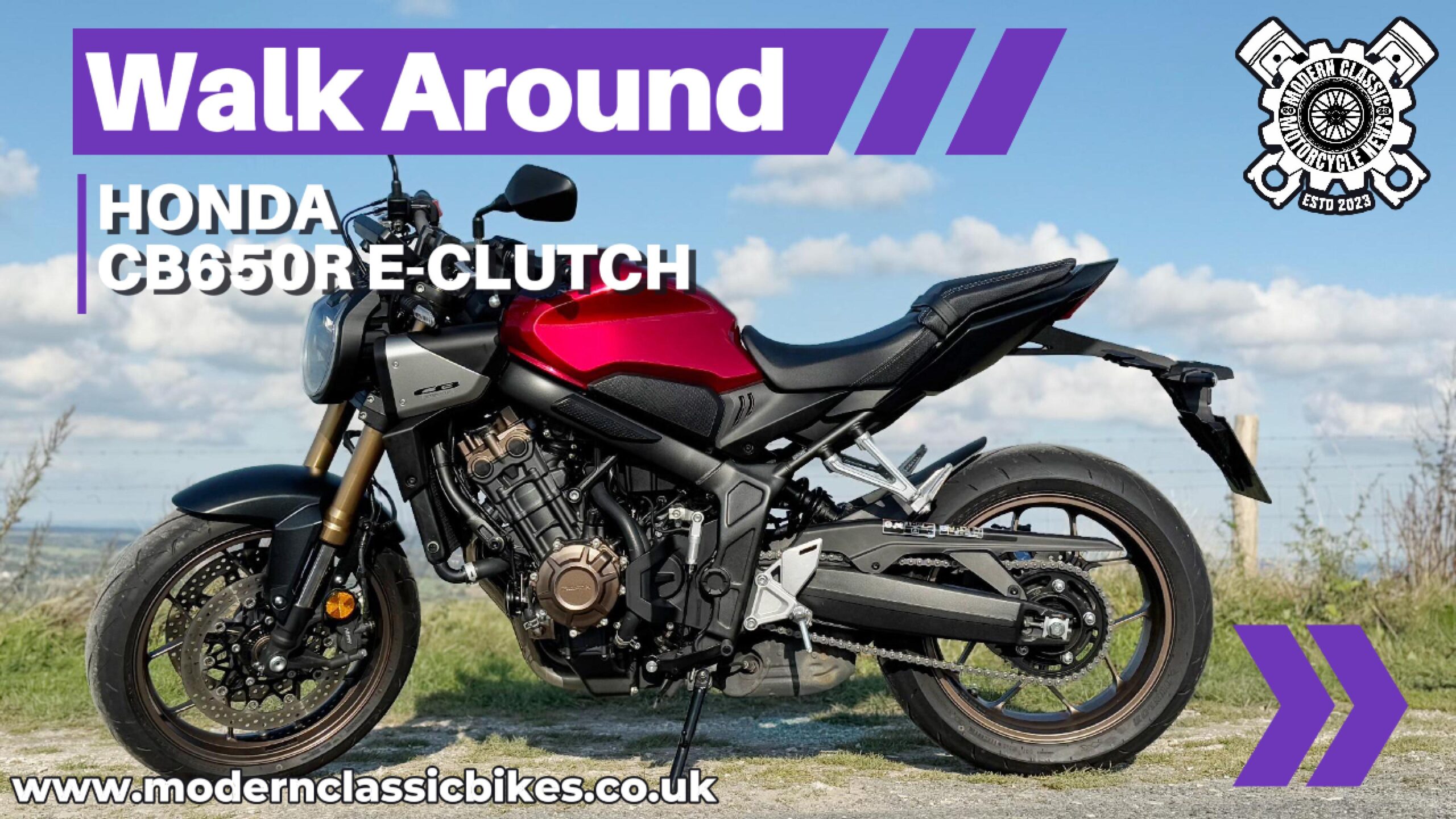 Get Up Close And Personal With The Honda Cb650r - E-clutch