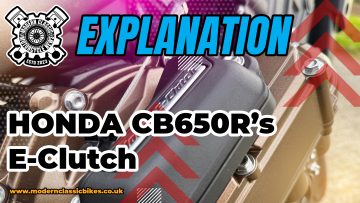 Honda CB650R – Honda’s E-Clutch Explanation 1