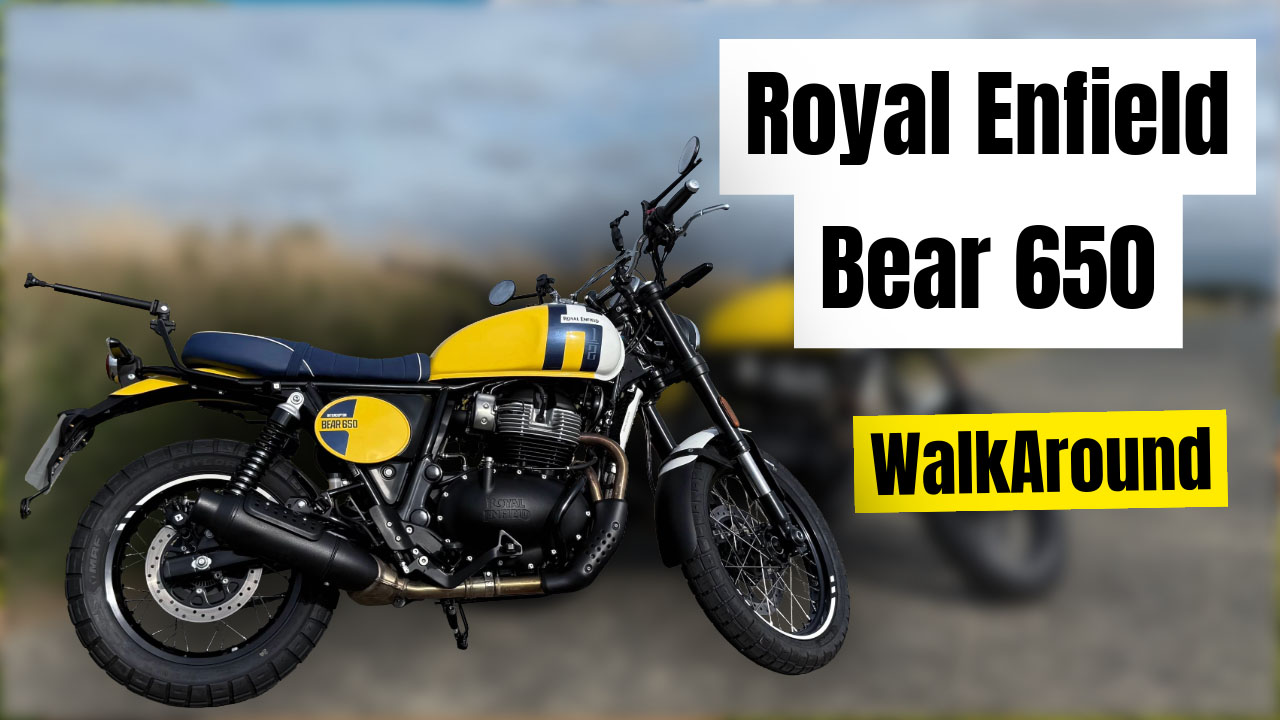 Here's A Quick **walkaround** Of The Royal Enfield Bear 650