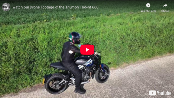 Watch our Drone Footage of the Triumph Trident 660 – Watch Here 1