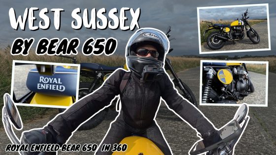 Riding West Sussex On A Bear 650 Using A Dji 360 - Watch Now