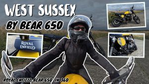 Riding West Sussex On A Bear 650 Using A Dji 360