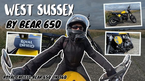 Riding West Sussex On A Bear 650 Using A Dji 360
