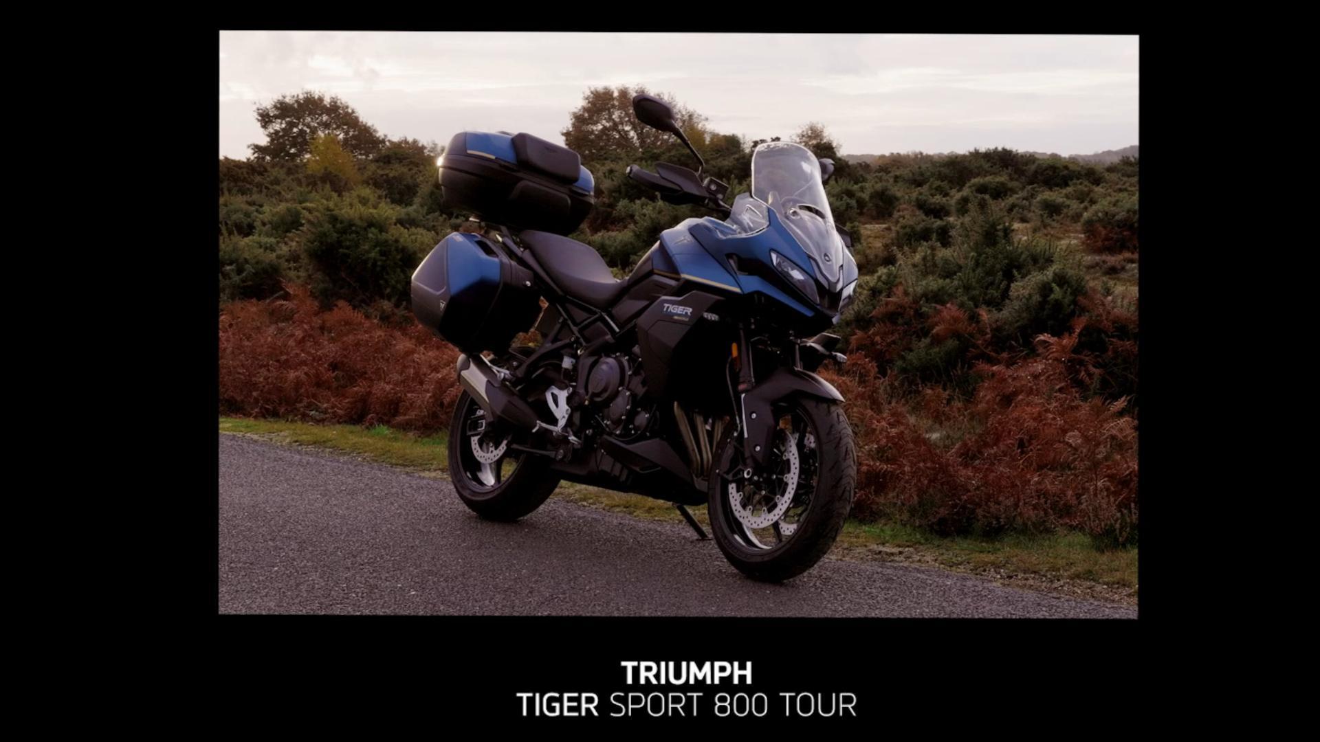 Triumph Unveils Tiger Sport 800 Tour