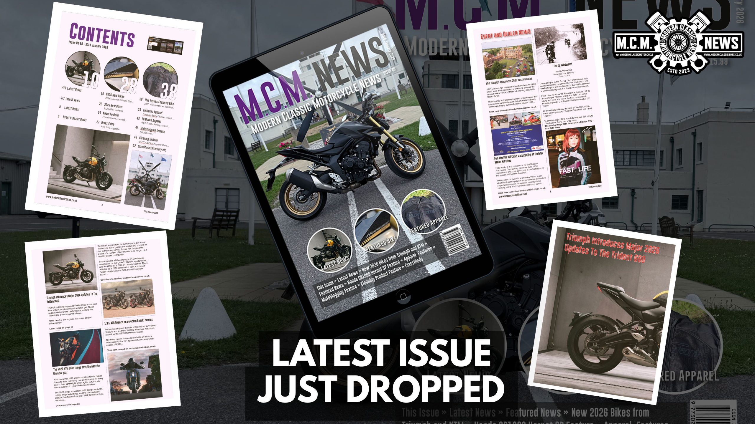 New Issue Of M.c.m. News Digital-Only Version Has Dropped - Issue 60