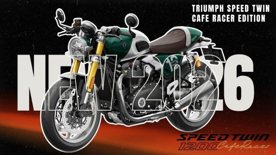 Triumph Speed Twin Cafe Racer - First Look Before March 2026