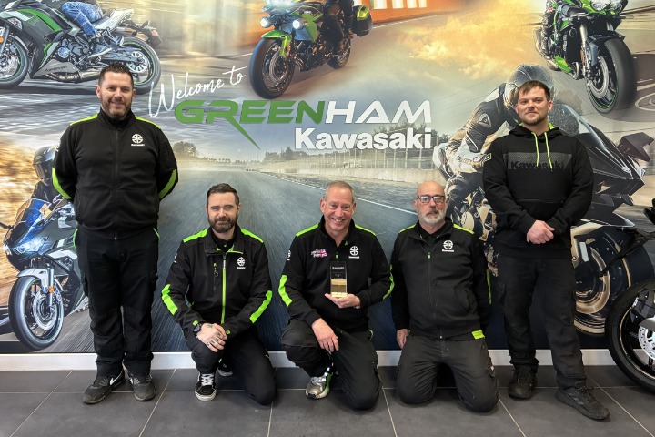 Greenham Kawasaki Named Kawasaki Uk Dealer Of The Year