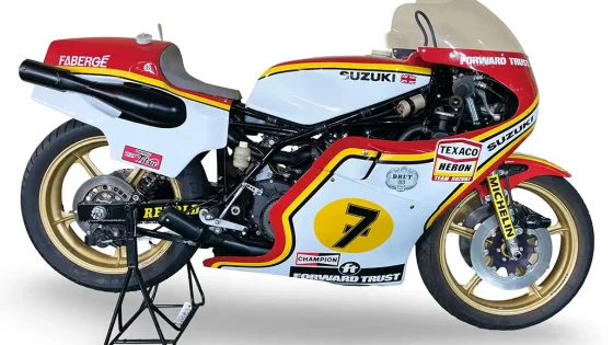 Barry Sheene'S Championship-Winning Suzuki Rg500 On Show
