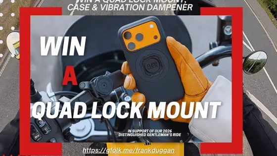 Win A Quad Lock Mount, Case &Amp; Vibration Dampener