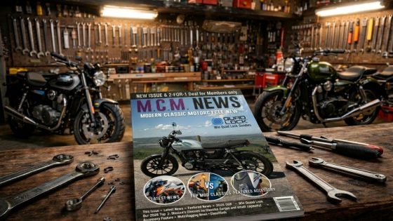 Exclusive Sneak Peek: Modern Classic Motorcycle News Issue