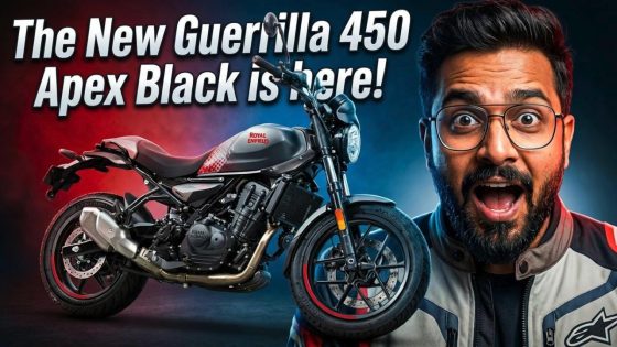 Royal Enfield'S Sharpest Guerrilla Yet? The 450 Apex Black First Look