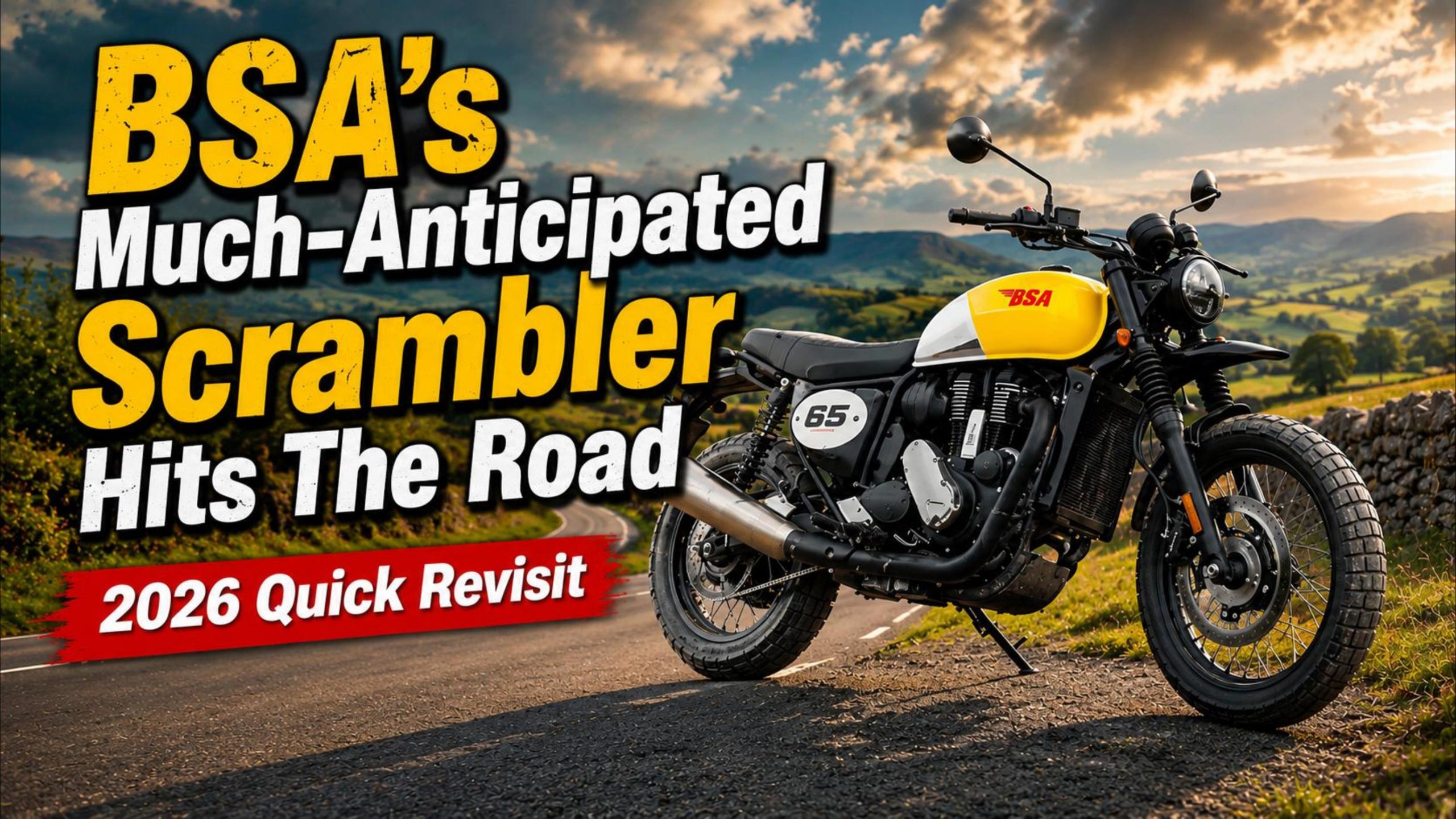 Bsa’s Much-Anticipated Scrambler Hits The Road (Everything You Need To Know) Lookback