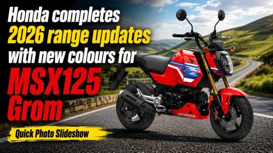 Honda Completes 2026 Range Updates With New Colours For Msx125 Grom