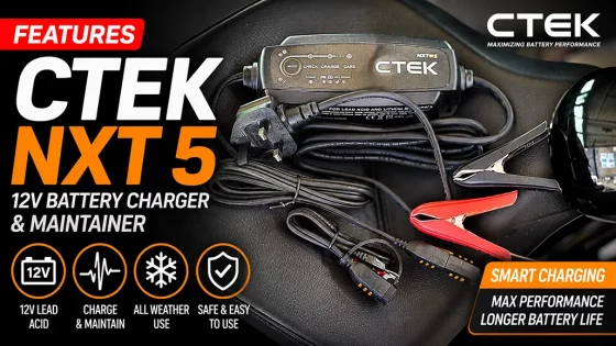 Unleashing Power: Ctek Nxt 5 Smart Battery Charger Review