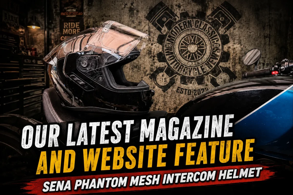 Our Sena Phantom Mesh Intercom Helmet Feature