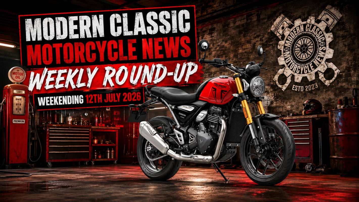 Modern Classic Motorcycle News Roundup: Top Bike Stories This Week | July 12, 2026 - Watch It