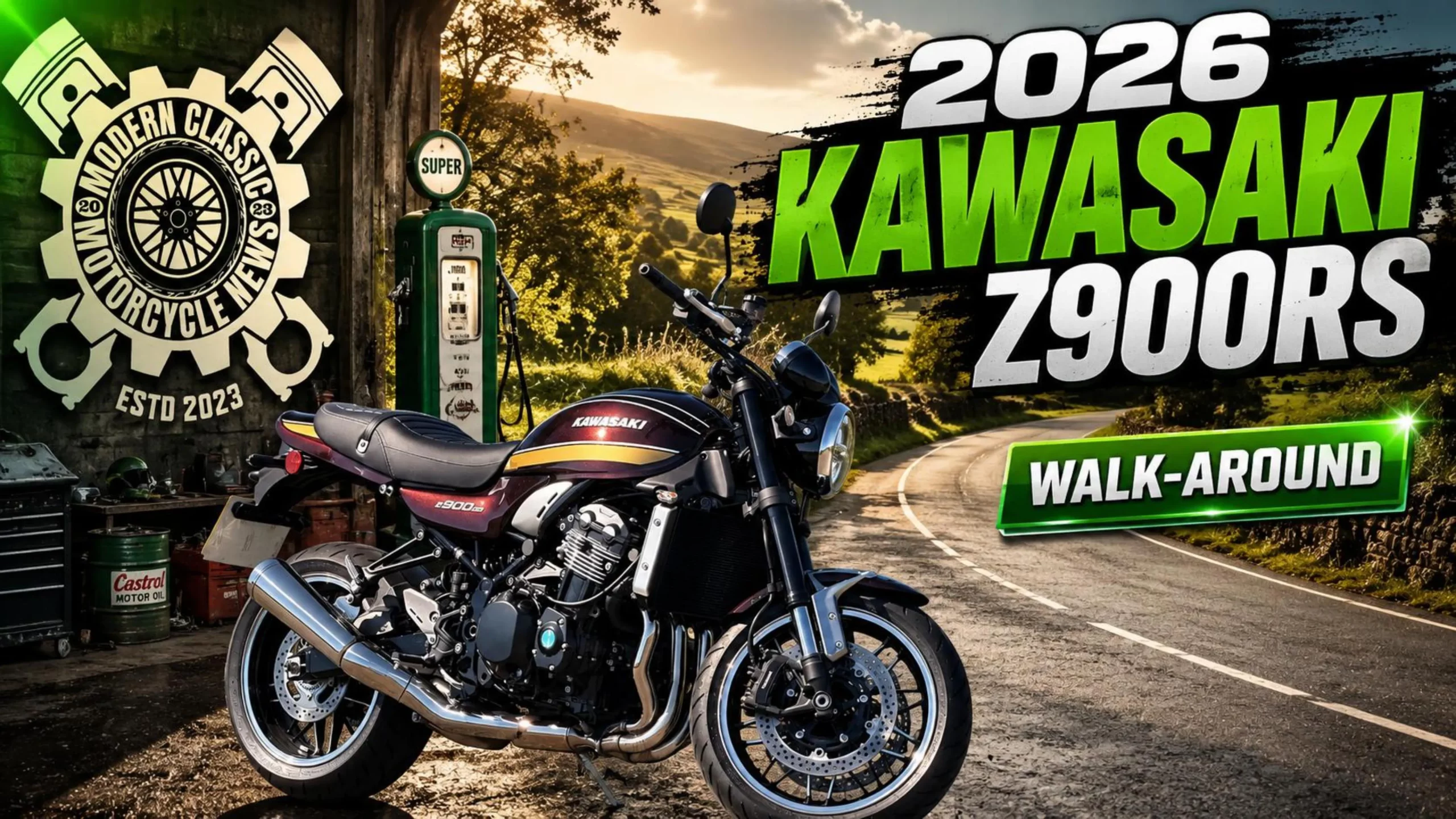 2026 Kawasaki Z900Rs Walk-Around | The Ultimate Retro Roadster? - Watch Now