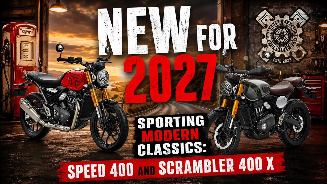 Triumph Speed 400 &Amp;Amp; Scrambler 400 X Revealed | New Colours For 2027