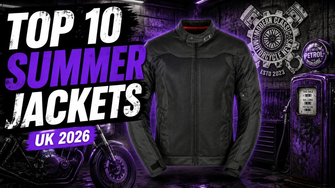 Best Summer Motorcycle Jackets Uk 2026 | Top 10 Mesh Jackets For Hot Weather Riding - Watch Now