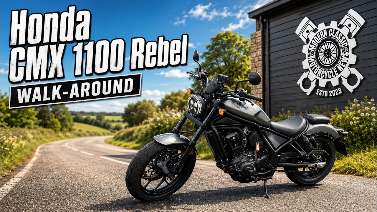 Honda Cmx 1100 Rebel Walk-Around | Big-Bore Cruiser Up Close