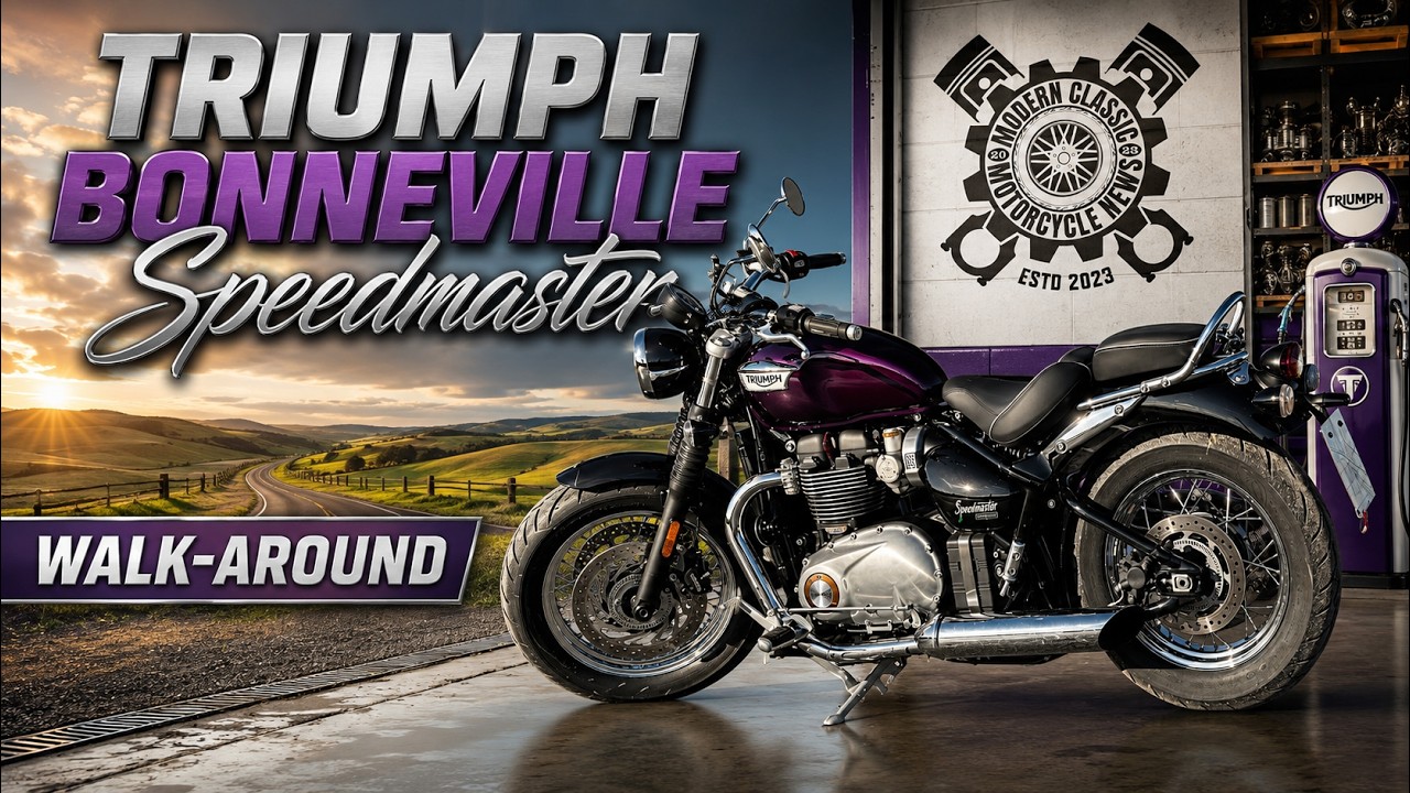 Triumph Bonneville Speedmaster | Full Walk-Around Review | Modern Classic Cruiser