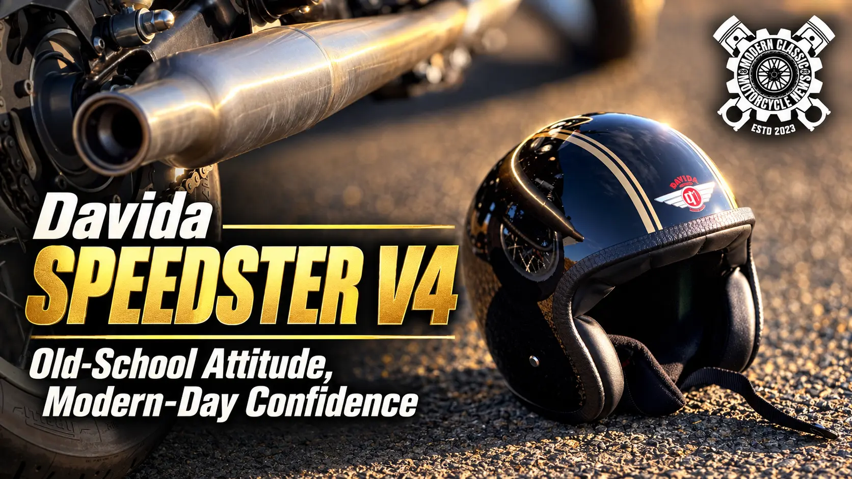 Davida Speedster V4 Review | Old-School Attitude, Modern-Day Confidence | Watch It On Our Youtube Channel