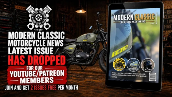 Modern Classic Motorcycle News Issue 76 | Shotgun 650 &Amp; Davida Speedster V4