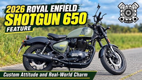 2026 Royal Enfield Shotgun 650 Feature | Custom Attitude &Amp;Amp; Real-World Charm