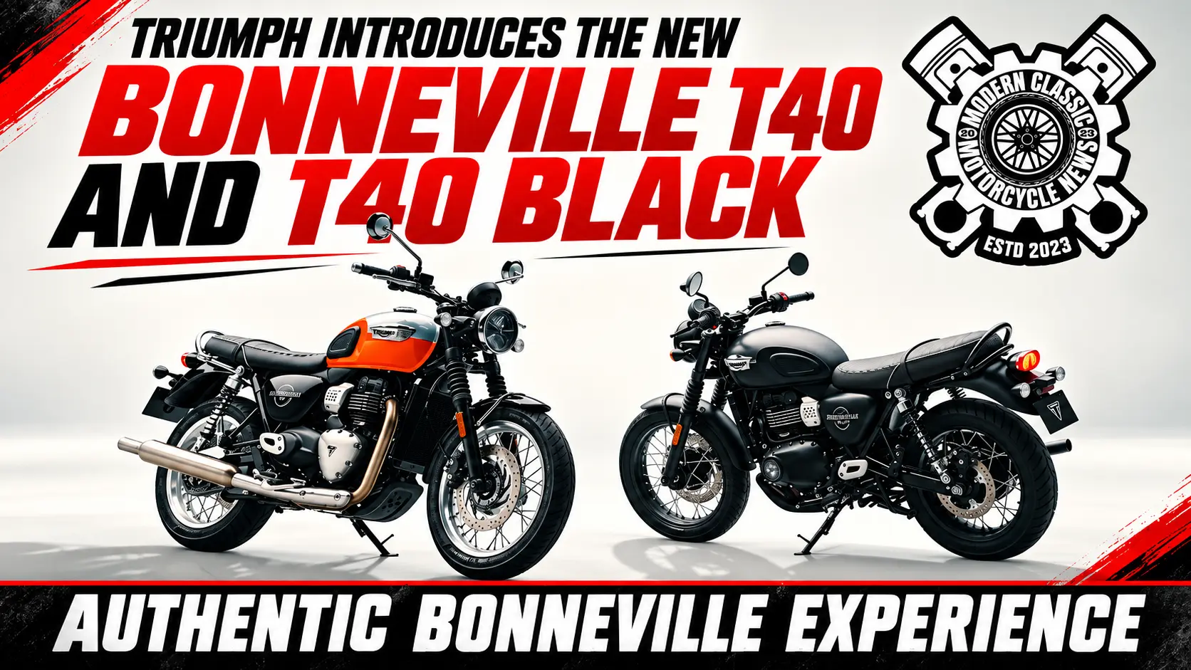 New Triumph Bonneville T40 &Amp;Amp; T40 Black | First Look
